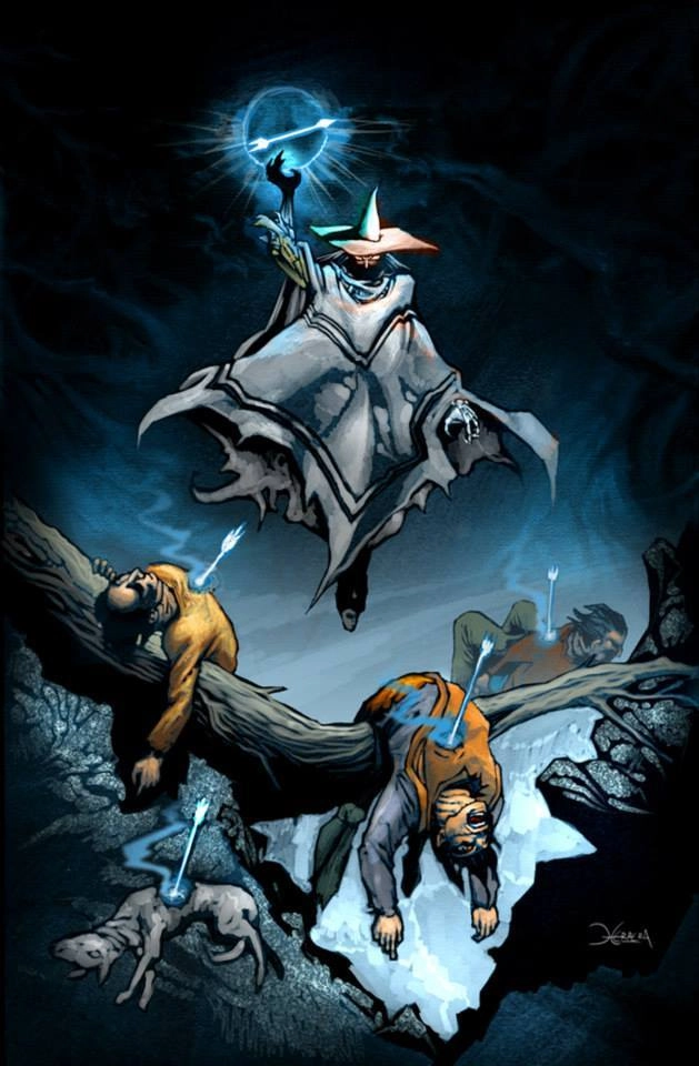Ilustración de la baraja guerrero